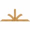 Ekena Millwork Richland Rough Sawn Timber Gable Bracket, Western Red Cedar, 96"W x 40"H x 2"D x 6"F, 10/12 Pitch GBW096X40X0206RIC00RWR - alternate 1